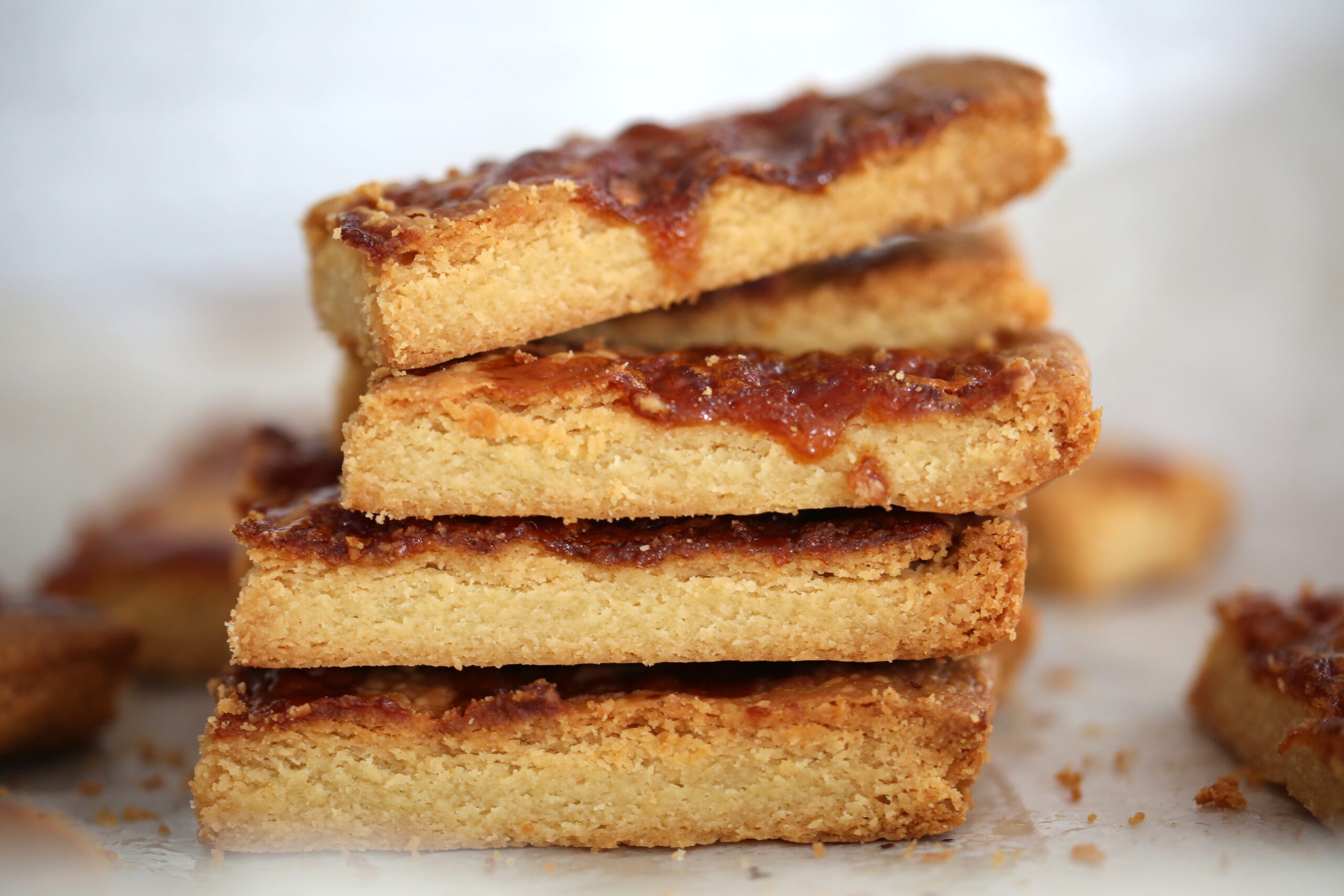 HONEY TOPPED SHORTBREAD